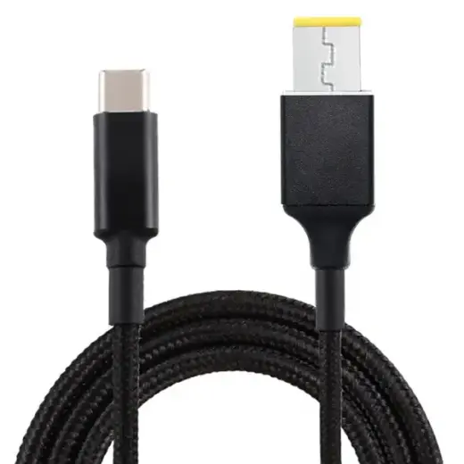 Fusion portatīvo datoru vads USB-C uz Lenovo SquarePin  | 18,5V-20V | 100W | 1,8m