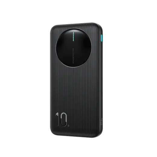 Joyroom JR-PBF12 Pro ārējais akumulators (powerbank) | 10 000 mAh | 22.5W | USB-A, USB-C | LED ekrāns | melns