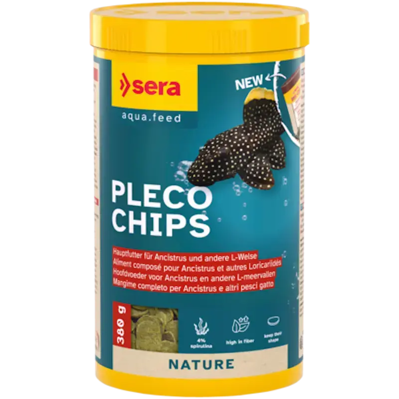 Barība zivīm - Sera Pleco Chips 1.000 ml (380g)