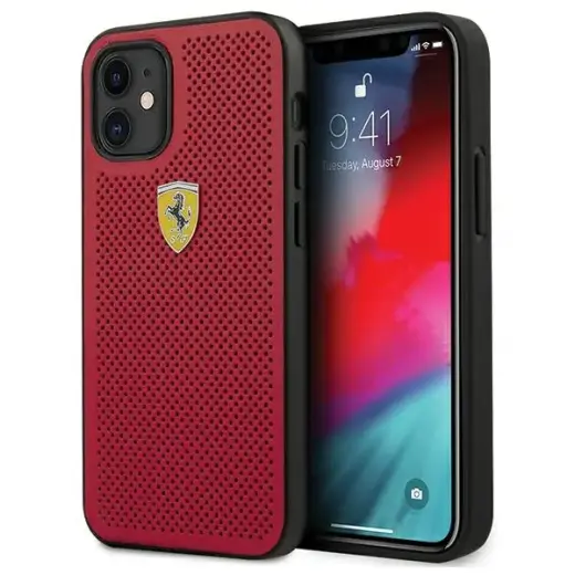 Ferrari FESPEHCP12SRE Off Track чехол для телефона iPhone 12 Mini красный