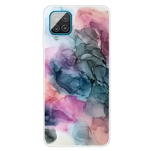 Fusion Marble telefono dėklas Samsung Galaxy A12 (A125)