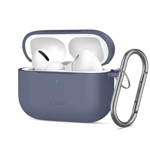 TECH-PROTECT SILICONE HOOK APPLE AIRPODS PRO 3 BABY BLUE