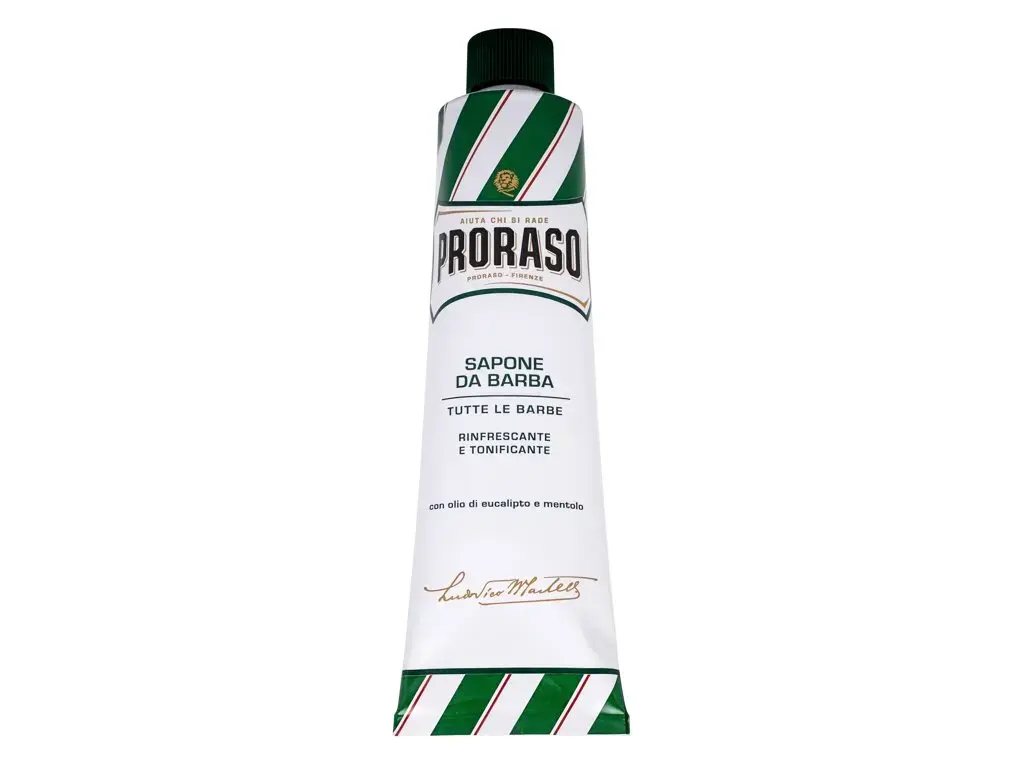 PRORASO Green Shaving Soap In A Tube Shaving Foam 150 ml