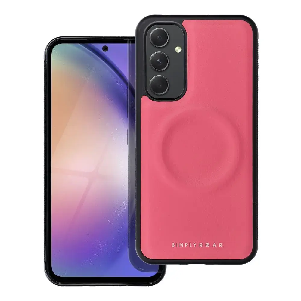 Roar Mag Morning phone case with MagSafe support for Samsung Galaxy A54 5G (A546) pink