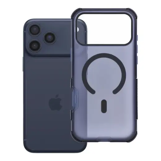 Forcell F-Protect BumperX Premium maciņš ar MagSafe atbalstu telefonam iPhone 18 Pro Max | iPhone 17 Pro Max tumši zils