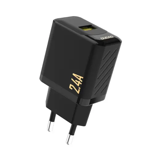 Dudao A23 travel charger | 2.4A | USB-A | black