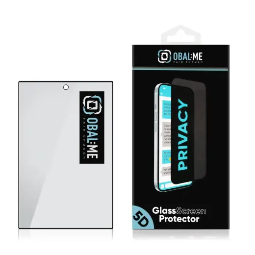 OBAL:ME Privacy 5D aizsargstikls telefona ekrānam Samsung Galaxy Z Fold 8 (F971) (privātuma efekts)