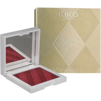 Kiko Milano Holiday Premiere Charming Duo Blush - Tvářenka 12 g 02 Mauve Appearance