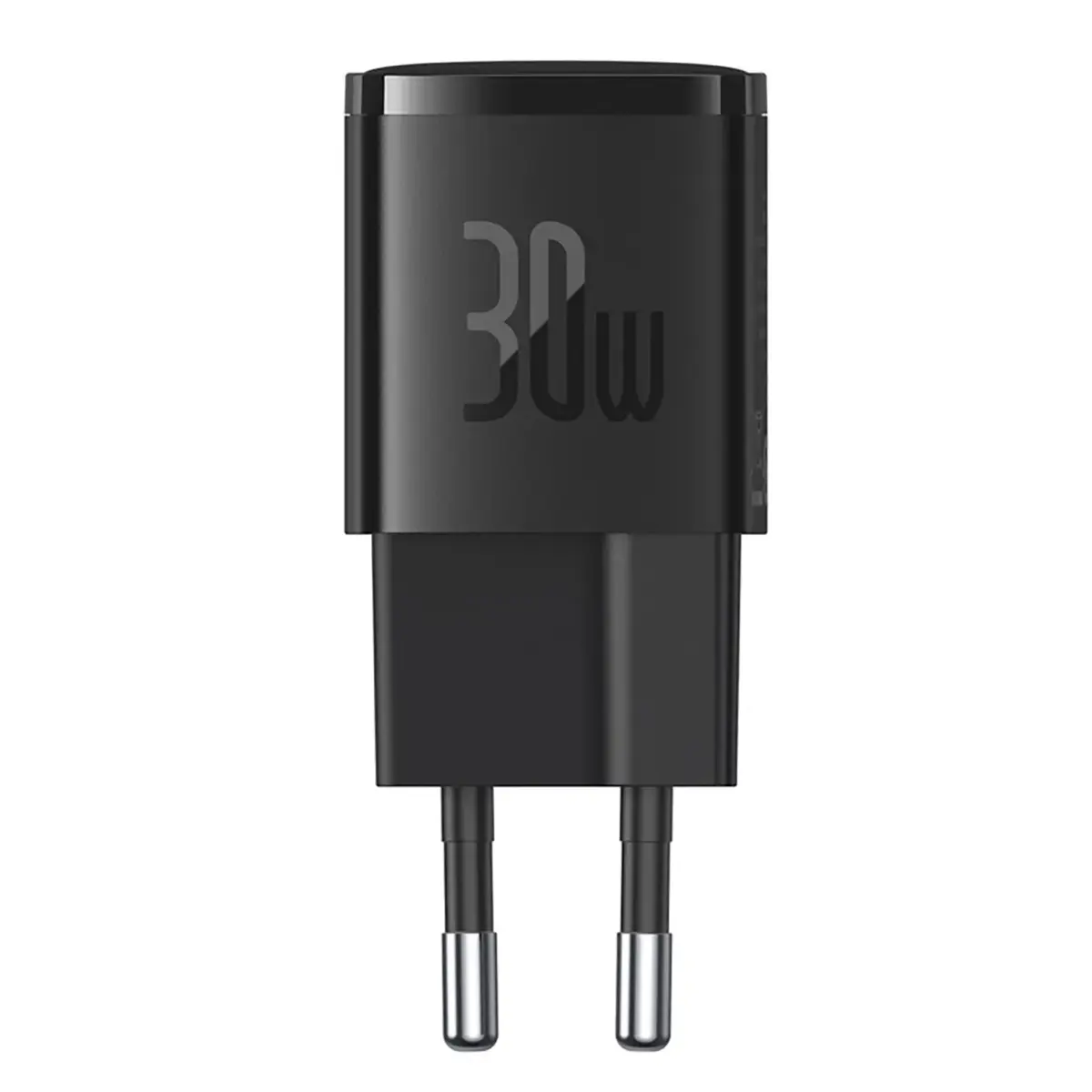 Baseus Cube Pro tīkla lādētājs | 30W | GaN | USB-C | melns