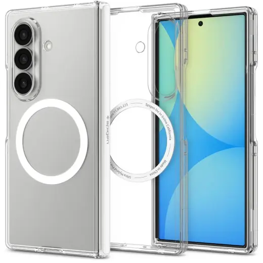Spigen Ultra Hybrid Pro telefono dėklas su MagSafe palaikymu Samsung Galaxy Z Fold 8 Ultra (F976) baltas