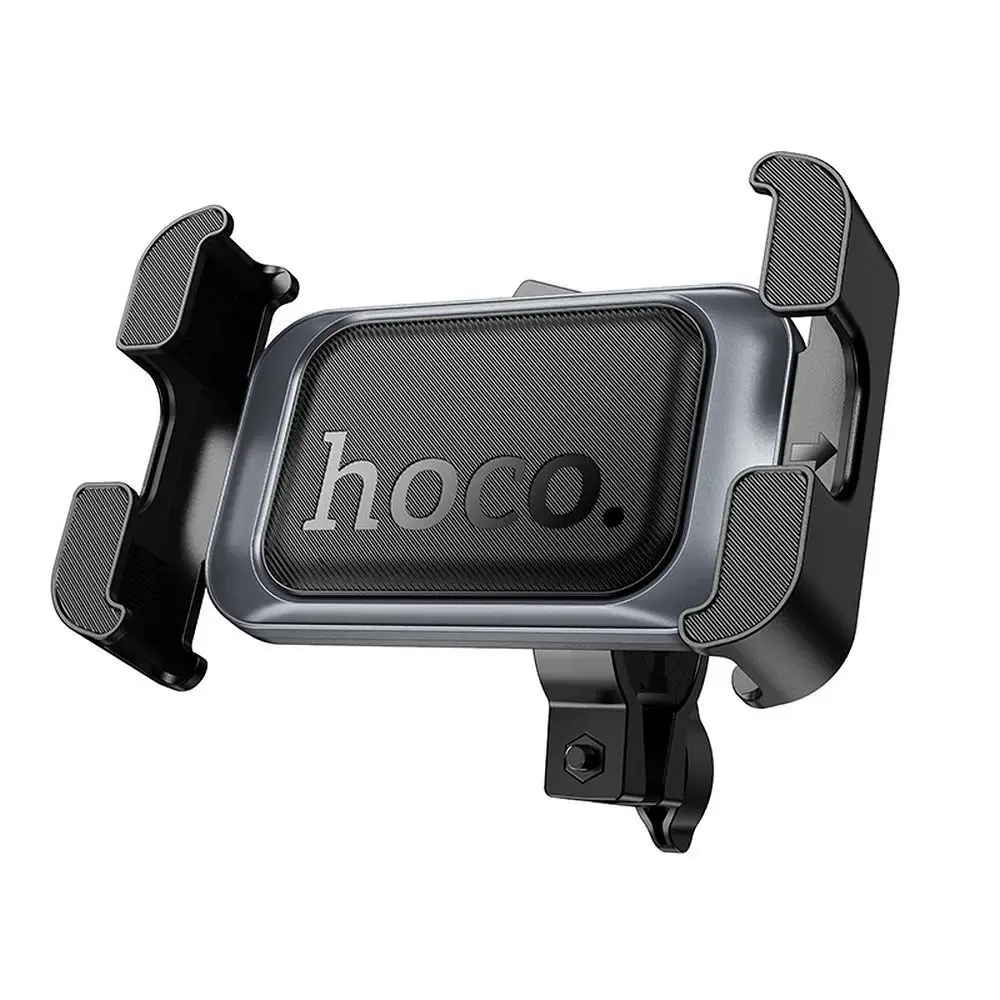 HOCO bike / motorcycle clamp holder for handlebar H82 black metal gray