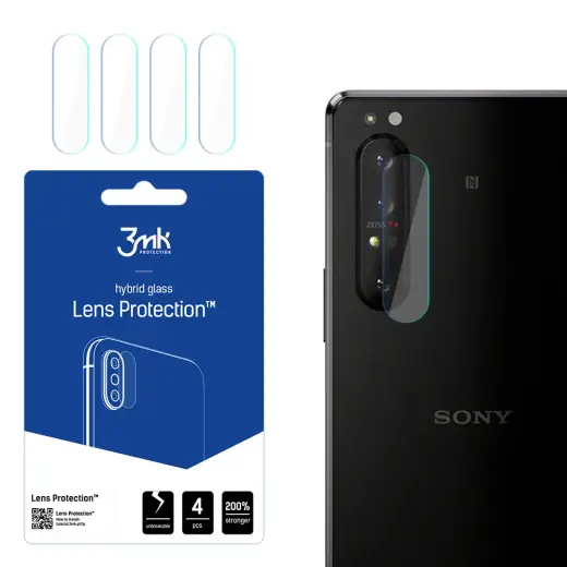 3mk Lens Protection kaamera kaitseklaas telefonile Sony Xperia 1 II