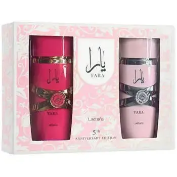 Lattafa Perfumes Yara Gift set Yara EDP 100 ml and Yara Candy EDP 100 ml 200ml