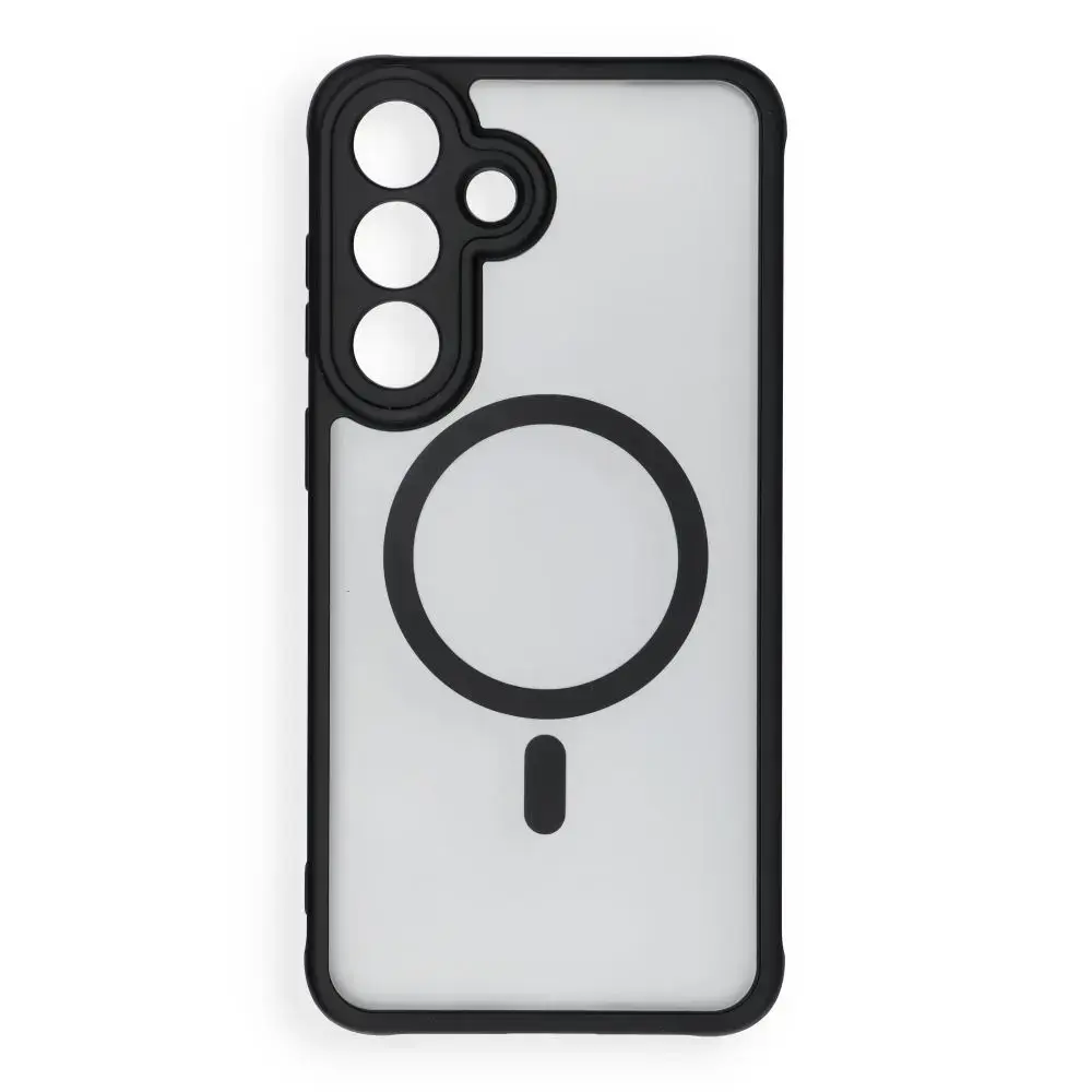 Full Matte чехол с поддержкой MagSafe для телефона Samsung Galaxy S26 FE (S741) чёрный