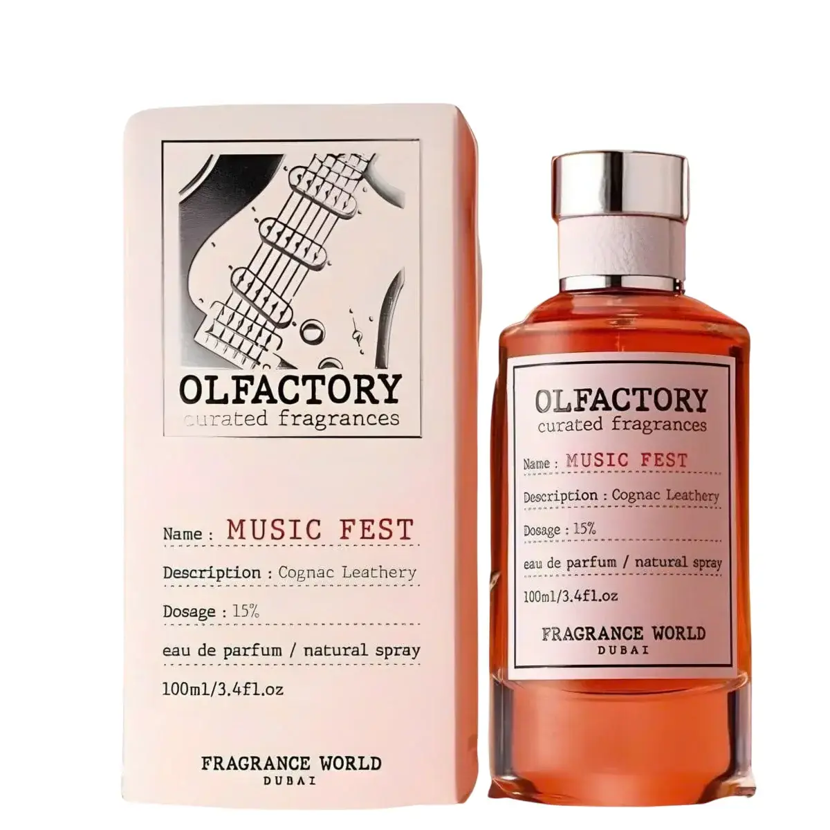 Fragrance World Olfactory Music Fest (EDP) parfüümvesi meestele 100 ml
