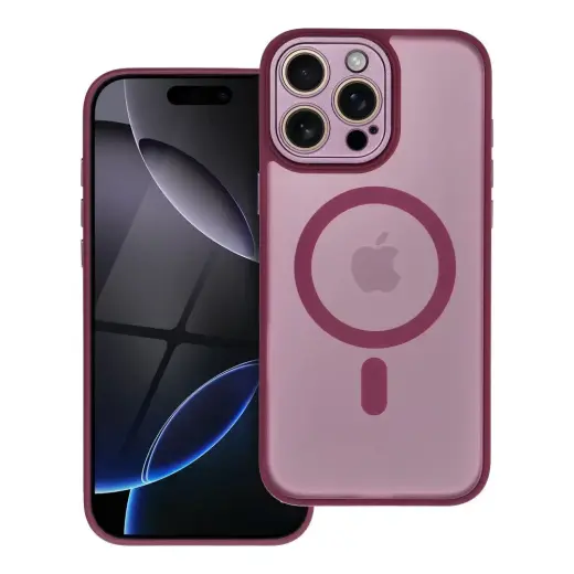 Variete Mag telefono dėklas su MagSafe palaikymu iPhone 17 Pro Max | iPhone 18 Pro Max violetinis