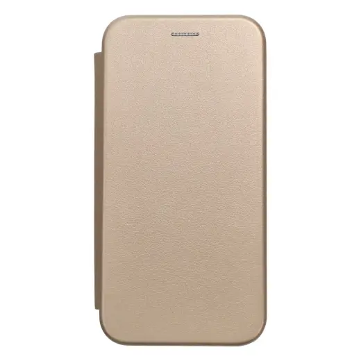 Forcell Elegance grāmatveida maciņš telefonam Samsung Galaxy A35 (A356) zelta krāsā