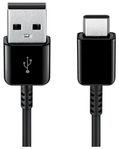 Fusion kabeļa datu pārsūtīšanas un uzlādes kabelis | USB-A uz USB-C | 1 m | melns