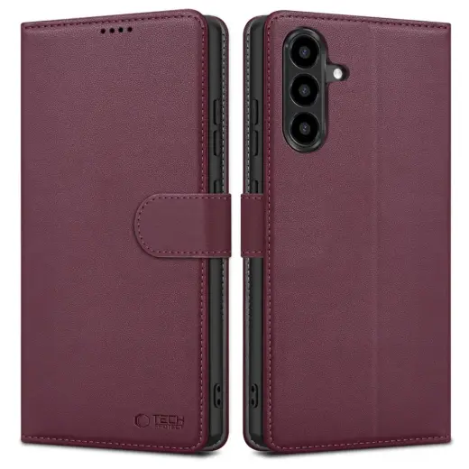 Tech-Protect telefona maciņš priekš Galaxy A56 5G, bordo