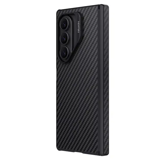 Nillkin Synthetic Fiber PRO Magnetic Hard Case for Samsung Galaxy Z Fold 7 Black