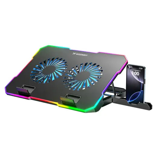 Wozinsky WDCX-A26 NitroCool RGB Gaming Laptop Cooling Pad - Black