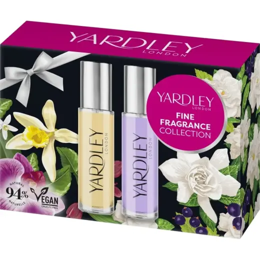 Set Yardley: Gardenia & Cassis, Eau De Toilette, For Women, 10 ml + Orchid & Vanilla, Eau De Toilette, For Women, 10 ml
