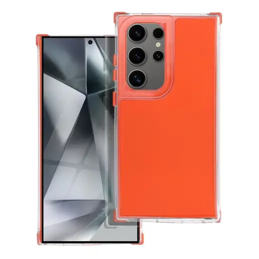 Matrix telefono dėklas Samsung Galaxy A56 (A566) oranžinis
