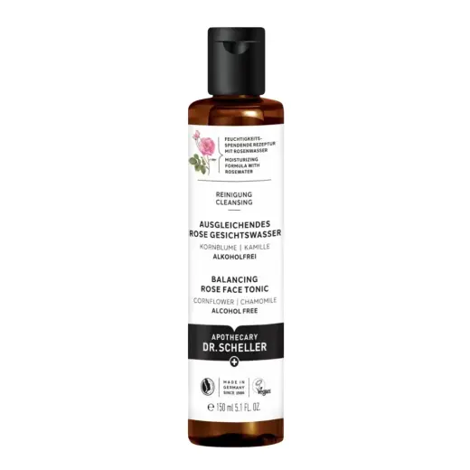 Dr. Scheller, Balancing Rose, Vegan, Hydrating & Soothing, Tonic Lotion, Face, 150 ml