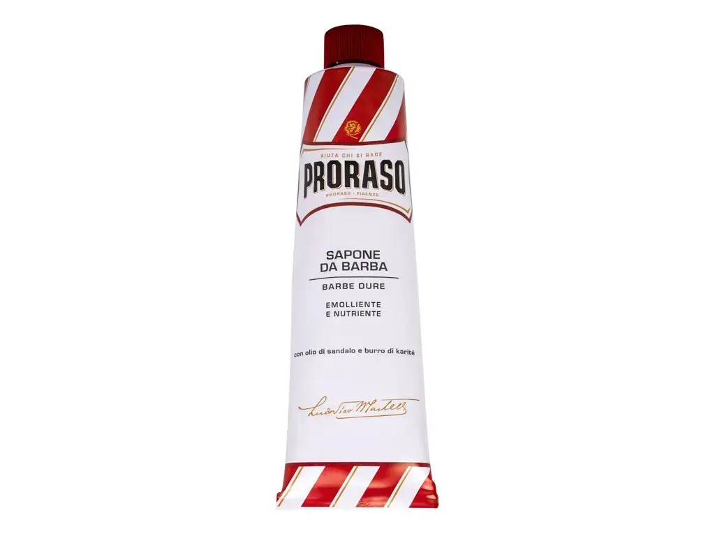 PRORASO Red Shaving Soap In A Tube Shaving Foam 150 ml