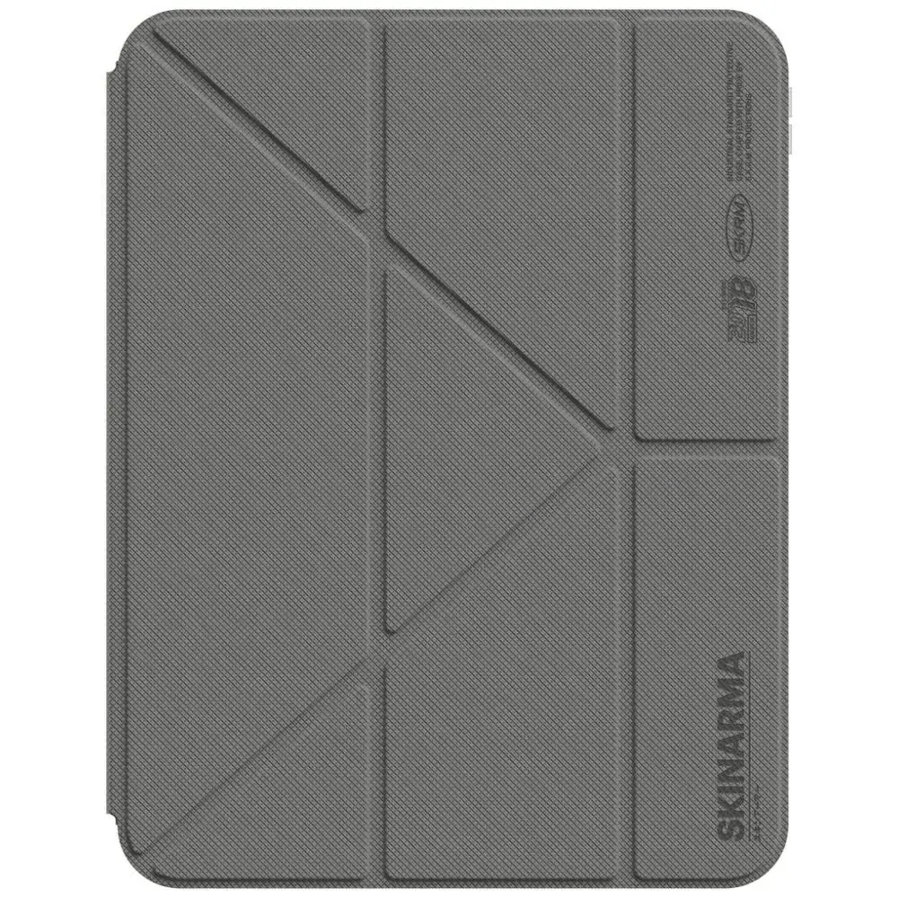 Case Skinarma Zeta for iPad 11" A16       (2025) | iPad 10.9" 10 gen. (2022) grey