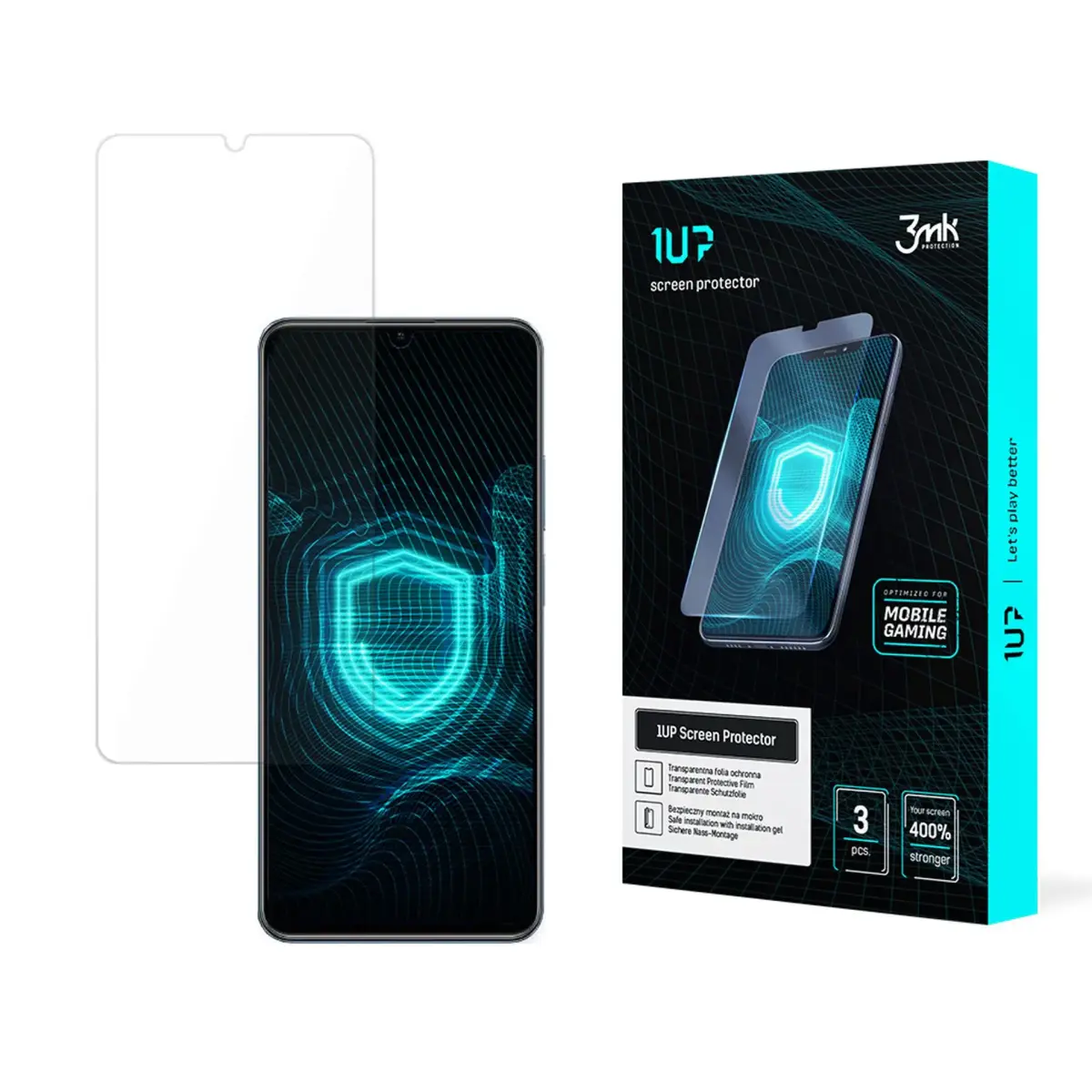 3mk 1UP aizsargplēve telefona ekrānam Realme C63