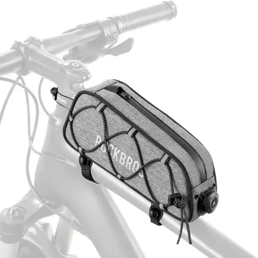 Rockbros TL004 ROAD TO SKY 0.7L Waterproof Frame Bike Bag - Gray