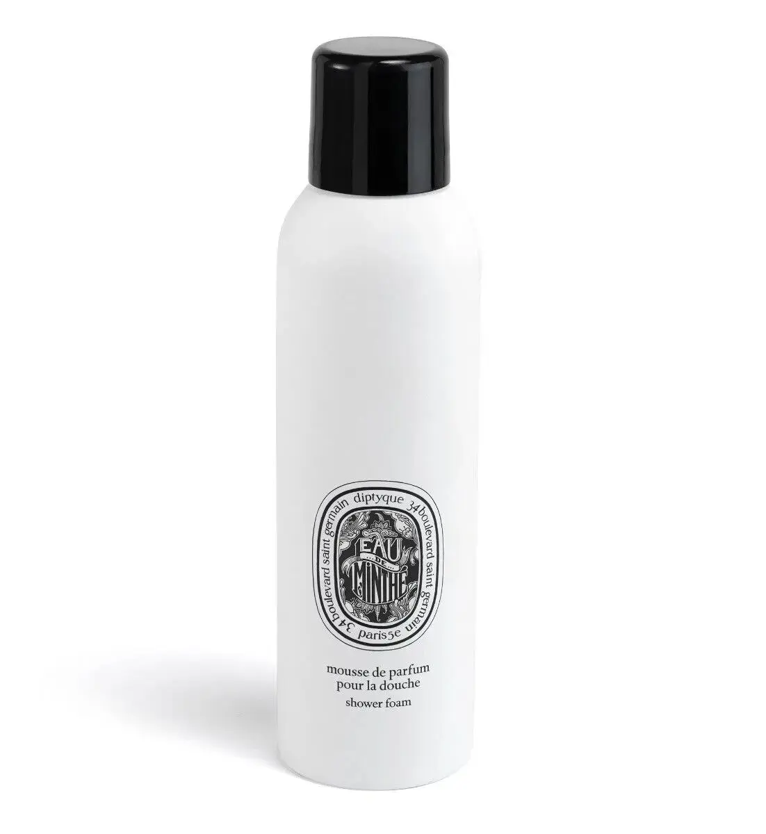 Diptyque, Eau de Minthe, Cleansing & Hydrating, Shower Mousse, 150 ml