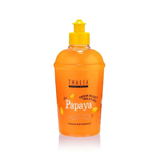 Thalia Natural Beauty, Papaya, Hydrating & Calming, Shower Gel, For All Skin Types, 400 ml
