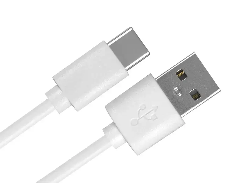 LTC PS andmeedastus- ja laadimiskaabel | USB-A kuni USB-C | 10W | 2m | valge