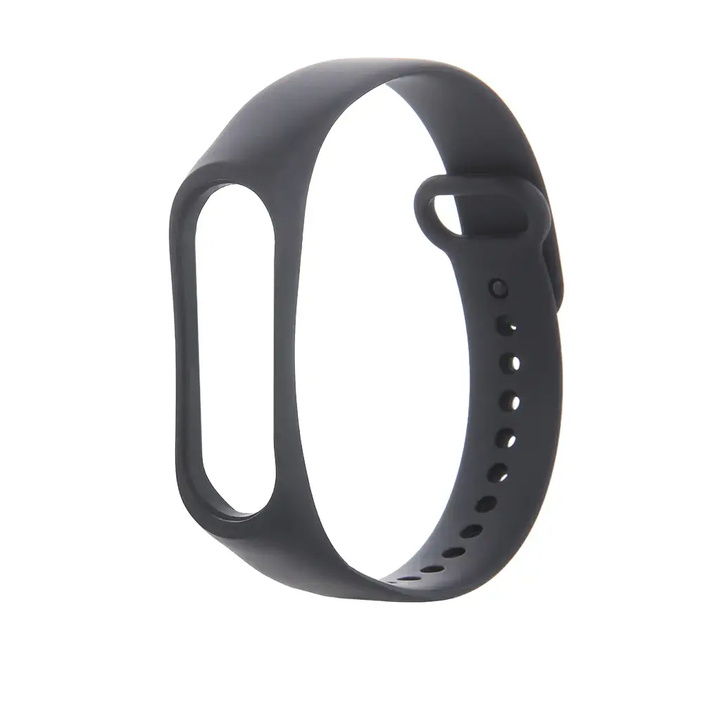 TFO nutikella rihm Xiaomi Mi Band 9 jaoks | silikoonist | must