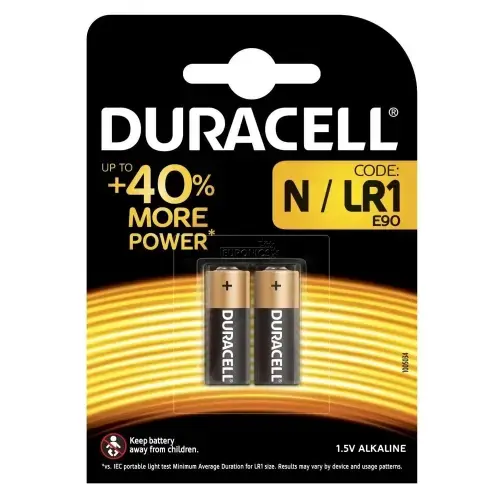 Duracell MN 9100 (N) Блистерная упаковка 2шт.