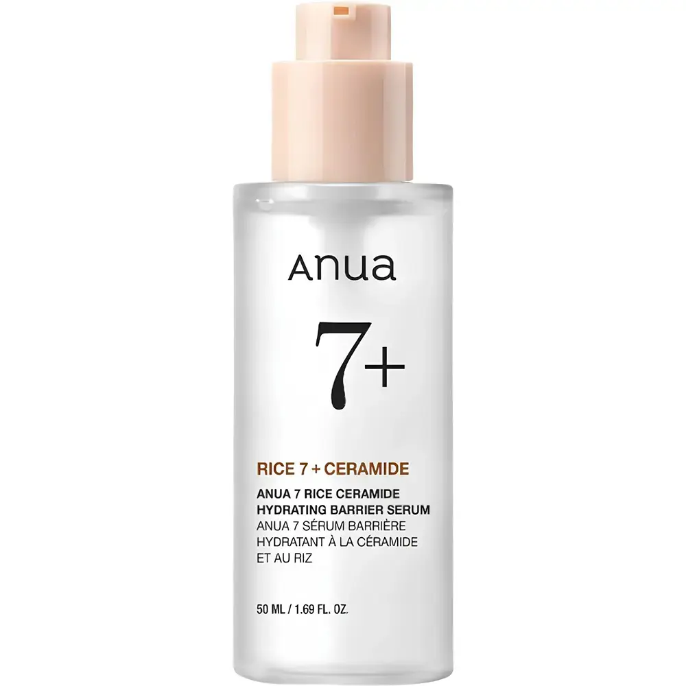 Anua, Rice 7+, Ceramide, Hydrating, Serum, For Face, 50 ml