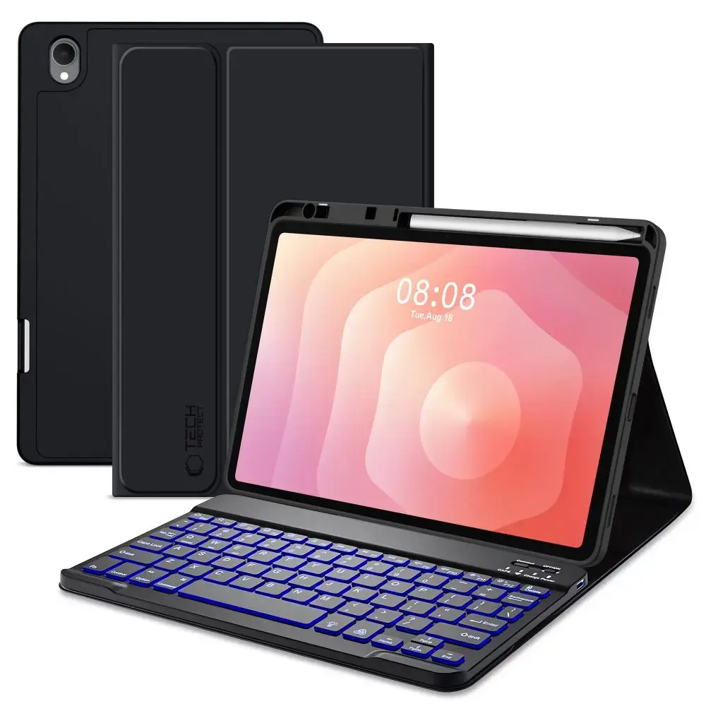 Tech-Protect SC Pen tablet case with keyboard Galaxy Tab S11 black