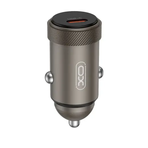 XO CC70 auto lādētājs | 30W | PD | USB-C | melns