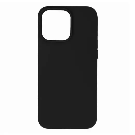 Мягкий матовый чехол Fusion для iPhone 16 Pro черный.