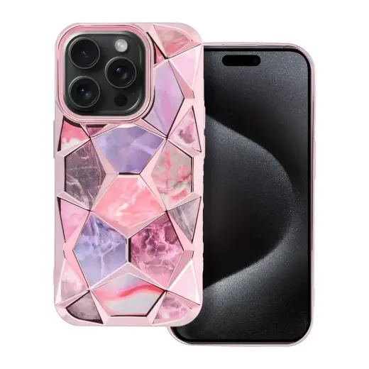 Fusion Twinki telefoni ümbris iPhone 16 roosa