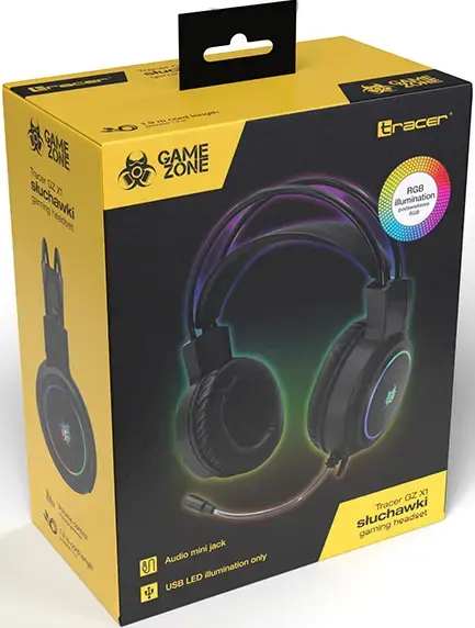 Gaming headset Tracer GameZone GZ X1 | black