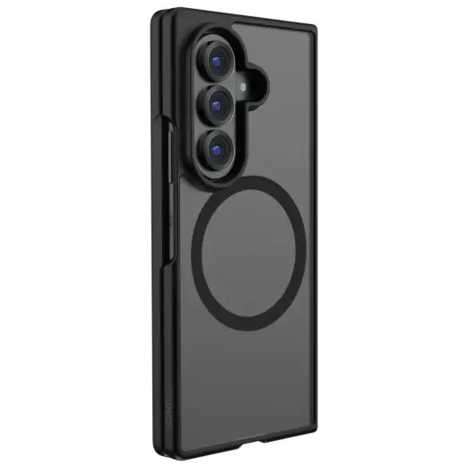 UNIQ Veren AF telefono dėklas su MagSafe palaikymu Samsung Galaxy Z Fold 8 Ultra (F976) juodas