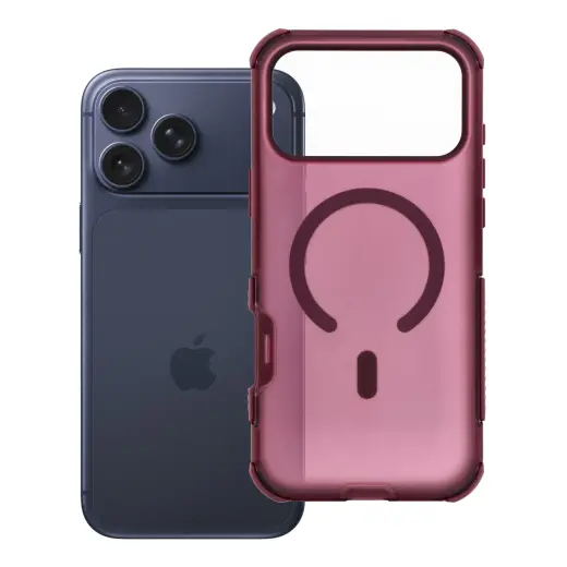 Forcell F-Protect BumperX Premium maciņš ar MagSafe atbalstu telefonam iPhone 18 Pro Max | iPhone 17 Pro Max sarkans