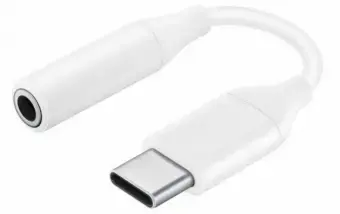 Samsung EE-UC10JUWEGWW 3.5 mm uz USB-C Audio Adapteris Telefoniem Balts (EU Blister)