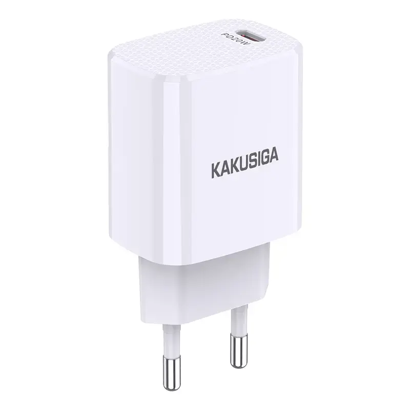 KAKUSIGA KSC-926 travel charger | 20W | PD | USB-C | white