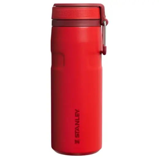 Termopudele The IceFlow Bottle Twist Flip 0,47L tumši sarkana