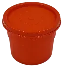 Cello Max Fresh Round Food Storage Container | 175 ml | red