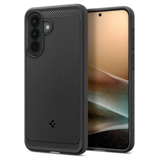 Spigen Rugged Armor telefono dėklas Samsung Galaxy A57 (A576) juodas
